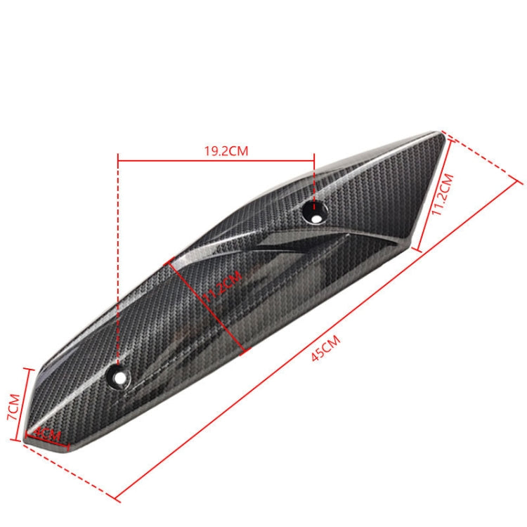 Motorcycle Modification Accessories Exhaust Pipe Anti-scald Cover(Flower Color)