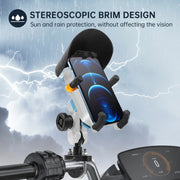 Colorful Motorcycle Shock-absorbing Navigation Mobile Phone Holder(Handlebar Model)