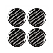 10pcs Car Modification Protection Keyhole Anti-Blocking Sticker(Carbon Fiber Black)