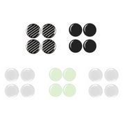 10pcs Car Modification Protection Keyhole Anti-Blocking Sticker(Transparent)
