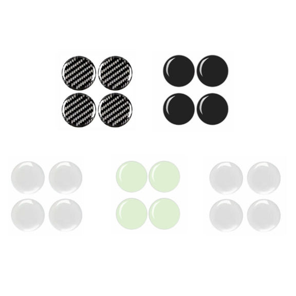 10pcs Car Modification Protection Keyhole Anti-Blocking Sticker(Transparent)