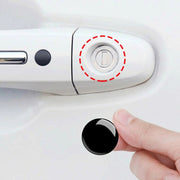 10pcs Car Modification Protection Keyhole Anti-Blocking Sticker(Transparent)