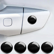 10pcs Car Modification Protection Keyhole Anti-Blocking Sticker(Transparent)
