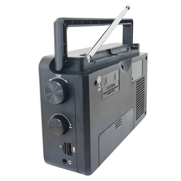 Retekess TR638 LCD Digital Display Full-Band Bluetooth FM Radio Support External Antenna(EU Plug)