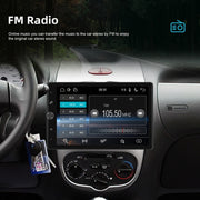 10.4 Inch MP5 Single Butt Vertical Screen Manual Rotation Android Navigation With Wireless Carplay Backup Camera(Standard)