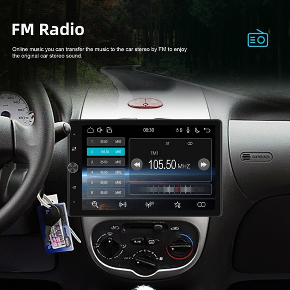 10.4 Inch MP5 Single Butt Vertical Screen Manual Rotation Android Navigation With Wireless Carplay Backup Camera(Standard)