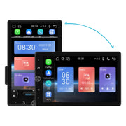 10.4 Inch MP5 Single Butt Vertical Screen Manual Rotation Android Navigation With Wireless Carplay Backup Camera(Standard)