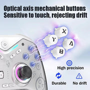 CM-617  Wireless Bluetooth Game Controller for Switch / Android / IOS / PC / Smart TV(Colorful White)