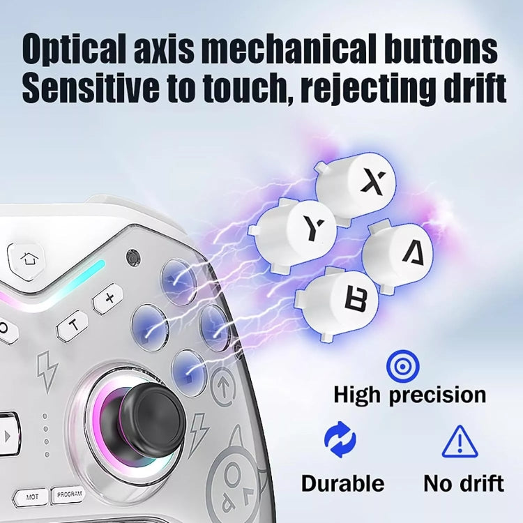 CM-617  Wireless Bluetooth Game Controller for Switch / Android / IOS / PC / Smart TV(Colorful Black)