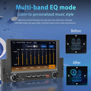 6.2 Inch MP5 Player Single Butt Universal Wired CarPlay Car Monitor, Model: Standard