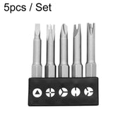 5pcs / Set Profile Bit Chrome Vanadium Steel Bit Set Appliance Repair Electrical Drill Accessories With Magnetic