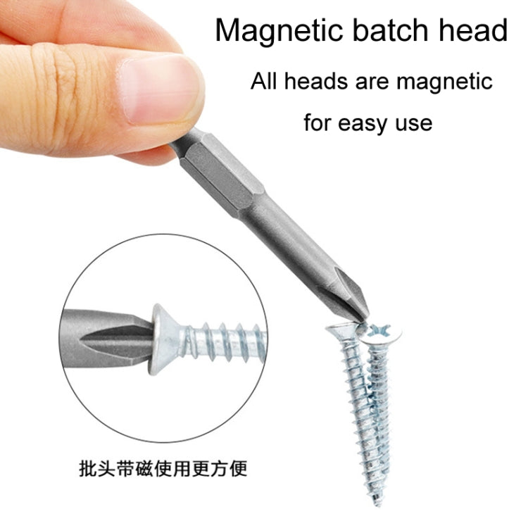 4pcs / Set Triangle Chrome Vanadium Steel Bit Set Appliance Repair Electrical Drill Accessories With Magnetic