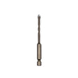 5mm Hexagonal Shank Spiral Flute Cross Alloy Drill Bits Glass Tile Four Edge Drivers - Drill & Drill Bits by PMC TechLife | Online Shopping South Africa | PMC TechLife | Buy Now Pay Later Mobicred
