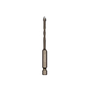 5mm Hexagonal Shank Spiral Flute Cross Alloy Drill Bits Glass Tile Four Edge Drivers