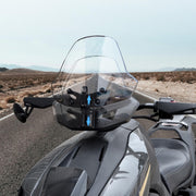 For Can-Am Ryker 600/Ryker 900 Adjustable Front Windshield(Grey)