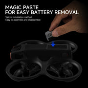 For DJI Avata 2 RCSTQ Colorful Luminous Light Belt High Bright Tube Night Flight Warning Light Strip(Blue)