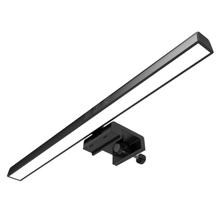 TB-30SA 33cm Timing Dimming Display Asymmetric Working Eye Care LED Desk Lamp Laptop Screen Hanging Light(Black)