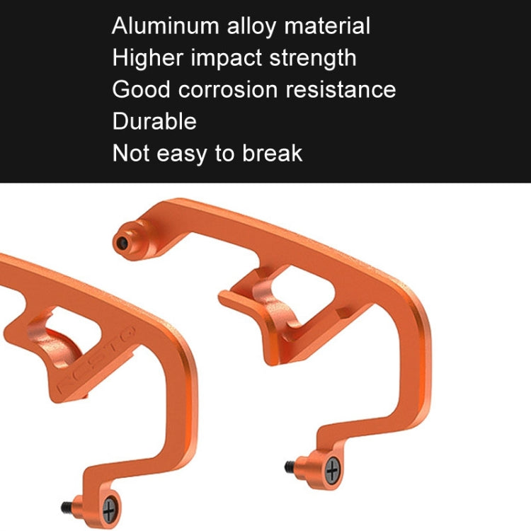 For DJI Avata 2 RCSTQ Aluminum Alloy Flying Machine Lens Collision Protection Bar(Red)
