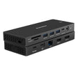 Blueendless 12-In-1 HD Multifunctional Docking Station 10Gbps Splitter With Switch(Dual 8K HDMI+DP) - free shipping - PMC TechLife - Order now!