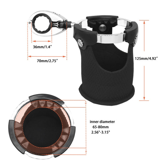 Motorcycle Handlebar Cup Holder Modification Accessories For Harley Davidson
