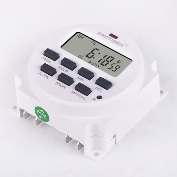 SINOTIMER TM618SH  1 Second Interval Digital LCD Timer Switch Programmable Time Relay 5V