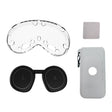 For Apple Vision Pro 4 In 1 Kit Lens Cover Battery Protection Case Accessories, Spec: A Style White Gray - VR Accessories by PMC TechLife | Online Shopping South Africa | PMC TechLife | Buy Now Pay Later Mobicred