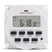 SINOTIMER TM618N-3 24V 7 Days Weekly Programmable Digital Electronic Timer Switch