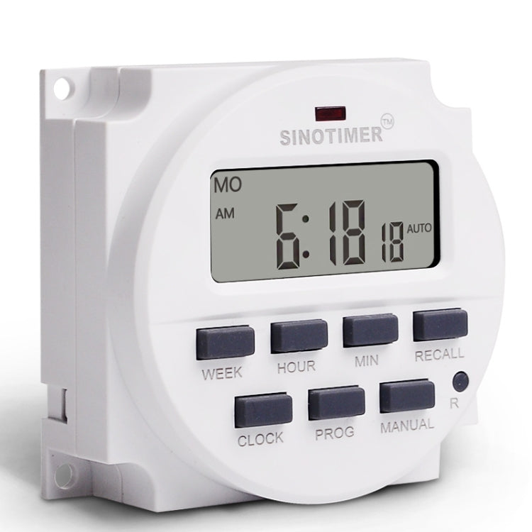 SINOTIMER TM618N-4 12V 7 Days Weekly Programmable Digital Electronic Timer Switch