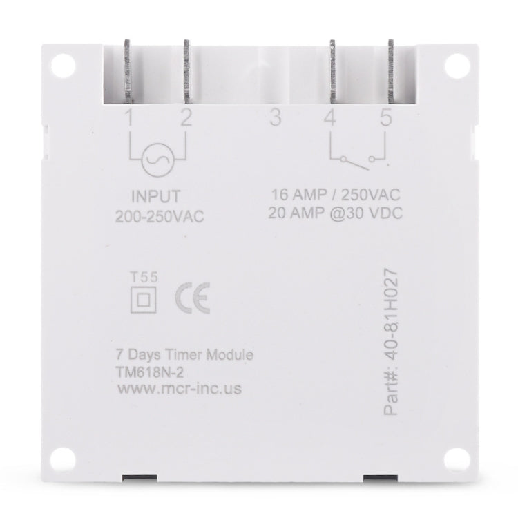 SINOTIMER TM618N-3 24V 7 Days Weekly Programmable Digital Electronic Timer Switch