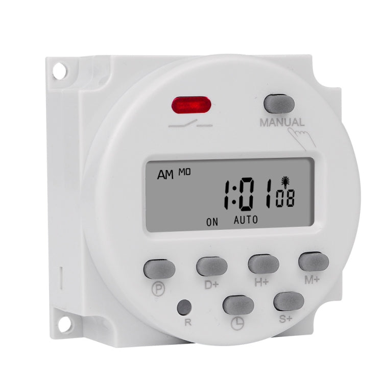 SINOTIMER CN101S-5V 1 Second Interval Digital LCD Timer Switch 7 Days Weekly Programmable Time Relay