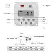 SINOTIMER CN101S-5V 1 Second Interval Digital LCD Timer Switch 7 Days Weekly Programmable Time Relay