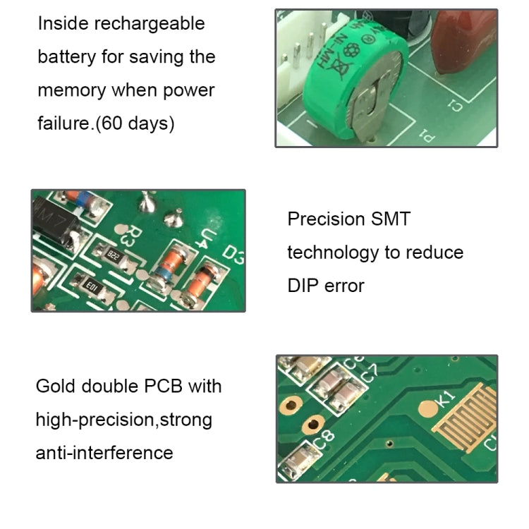 SINOTIMER CN101S-5V 1 Second Interval Digital LCD Timer Switch 7 Days Weekly Programmable Time Relay