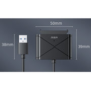 JINGHUA USB3.0 To SATA HDD Adapter Cable For 2.5/3.5 Inch External HDD SSD Hard Drive(30cm)
