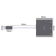JINGHUA Z330 3 In 1 Type-C Docking Station HDMI 4K Adapter USB3.0 Interface Converter