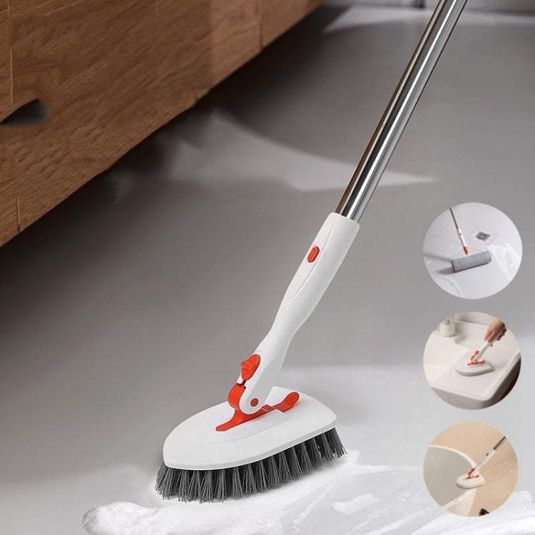 Shower Cleaning Brush With 52 Inch Adjustable Handle Tub Tile Scrubber Brush, Spec: Set 5