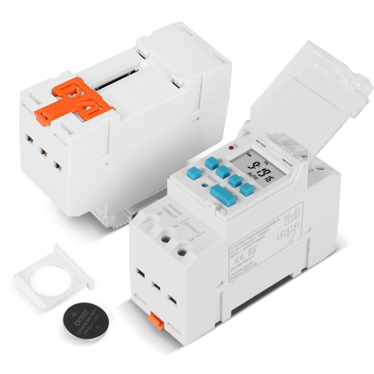 SINOTIMER TM919HK 85-265V AC 16A DIN Rail 4 Pins Voltage Output Digital Switch Timer Automatic Cycle Timing Controller