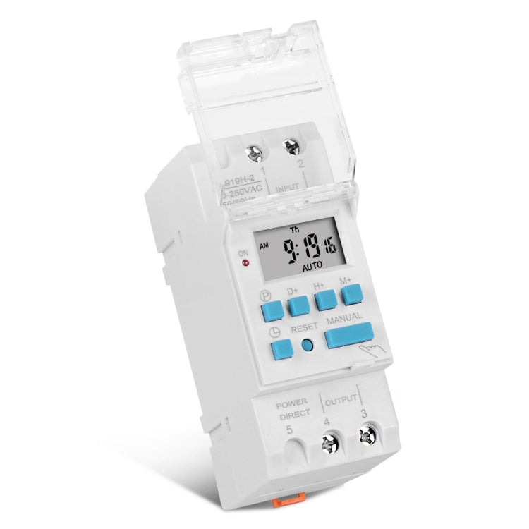SINOTIMER TM919H-4 12V 16A DIN Rail 4 Pins Voltage Output Digital Switch Timer Automatic Cycle Timing Controller