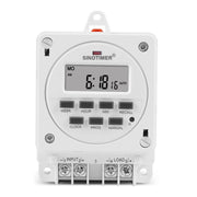 SINOTIMER TM618E -2 220V Smart Digital 7 Days Programmable Timer Switch 16A Controller With Mounting Base