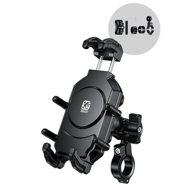 Kewig Motorcycle Octopus Holder Anti-Theft Motorcycle Cell Phone Mounts, Model: M26-C1
