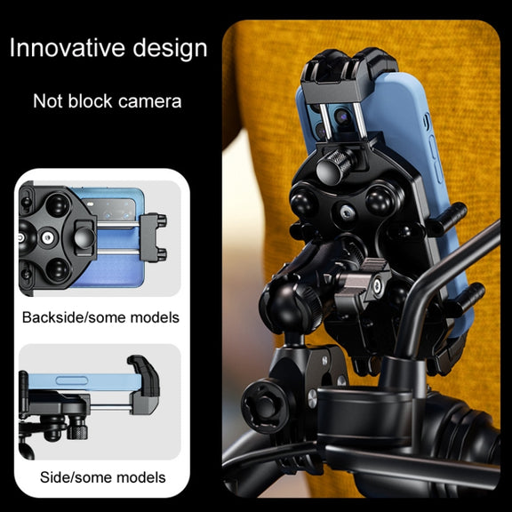 Kewig Motorcycle Octopus Holder Anti-Theft Motorcycle Cell Phone Mounts, Model: M26-C6