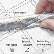 Car Snow Cover Anti-freezing Frost Cover Winter Thickened Car Clothes Blocking Cloth, Style: Full Window Coverage