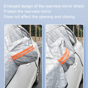 Car Snow Cover Anti-freezing Frost Cover Winter Thickened Car Clothes Blocking Cloth, Style: Hood Full Coverage