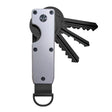 Compact Key Organizer Metal Key Chain Can Hold 2-6 Keys Gray - Key Rings by PMC TechLife | Online Shopping South Africa | PMC TechLife | Buy Now Pay Later Mobicred