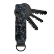Compact Key Organizer Metal Key Chain Can Hold 2-6 Keys Black Forged Carbon - Key Rings by PMC TechLife | Online Shopping South Africa | PMC TechLife | Buy Now Pay Later Mobicred
