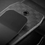 Compact Key Organizer Metal Key Chain Can Hold 2-6 Keys Black Forged Carbon