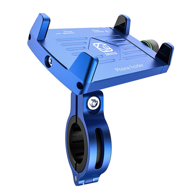 Kewig M7 Bicycle 4 Claws Aluminum Navigational Bracket Outdoor Cycling Cell Phone Holder(Blue)