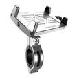 Kewig M7 Bicycle 4 Claws Aluminum Navigational Bracket Outdoor Cycling Cell Phone Holder(Silver) - Holder by Kewig | Online Shopping South Africa | PMC TechLife | Buy Now Pay Later Mobicred