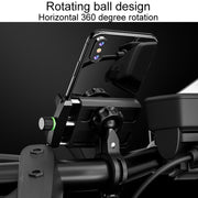 Kewig M7 Bicycle 4 Claws Aluminum Navigational Bracket Outdoor Cycling Cell Phone Holder(Silver)