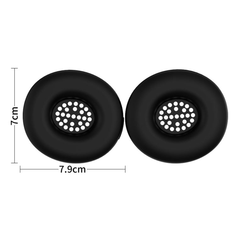 For Beats Solo 4 T21 Bluetooth Headsets Silicone Protective Cover Dustproof Case Earmuffs(Beige)