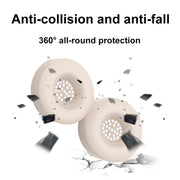 For Beats Solo 4 T21 Bluetooth Headsets Silicone Protective Cover Dustproof Case Earmuffs(Pink)